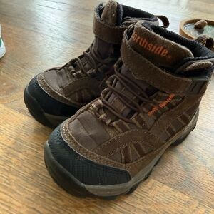 Northside Brown and Black Kids Boots